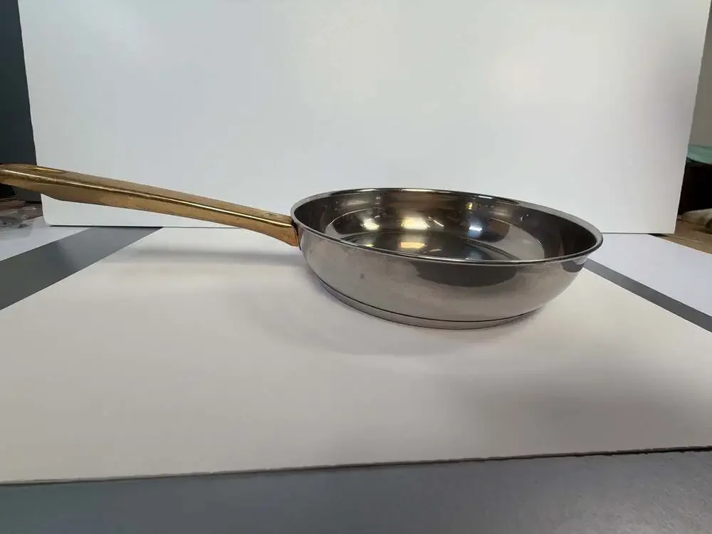 Cuisine-Cookware Command Performance Gold 8.5 Inch 22cm Stainless Steel Skillet
